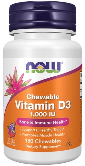 Vitamin D-3 1000 IU Chewables