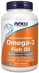 Omega 3, 1000 mg, 200 Softgels