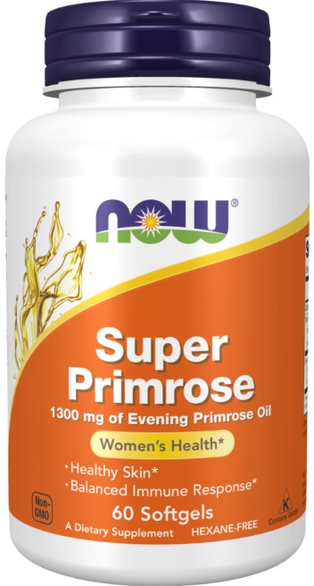 Super Primrose Oil, 1300 mg, 60 Softgels