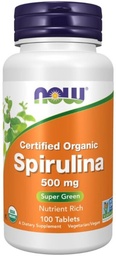 Spirulina 500 mg, 200 tabs
