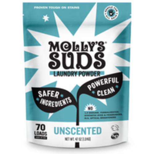 Molly's Suds Laundry Powder - Unscented, 70 Loads
