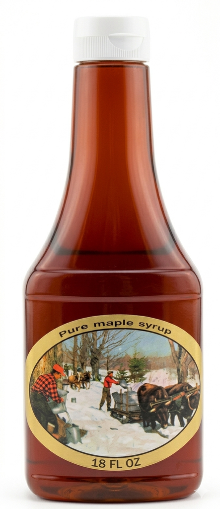 OH Maple Syrup Squeeze Bottle