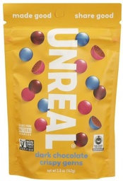 Unreal Crispy Gems - Dark Chocolate