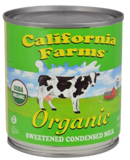 Organic Sweetened Condensed Milk 14oz