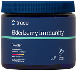 Trace Minerals Elderberry Immunity Powder Lemon Berry