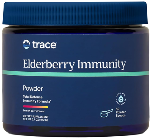 [300004] Trace Minerals Elderberry Immunity Powder Lemon Berry