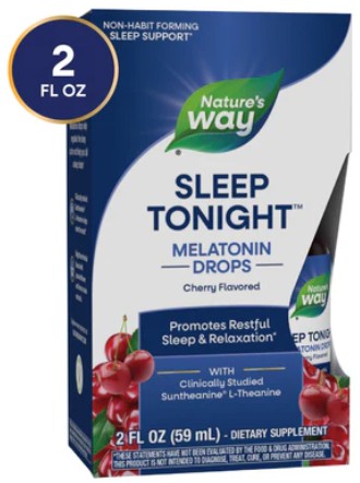 Sleep Tonight Melatonin 5mg, 2oz