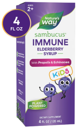 Sambucus Kids Cough Relief + Immune Elderberry Syrup