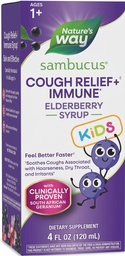 Sambucus Kids Cough Relief + Immune Elderberry Syrup