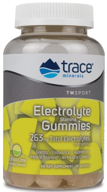 Electrolyte Stamina Gummies Lemon Lime 90 ct 