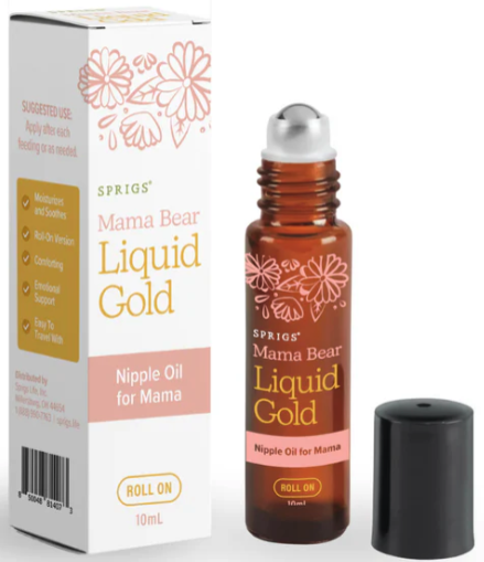 Liquid Gold Nipple Oil Roll-On 10ML
