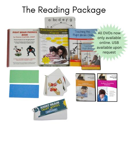 Right Brain Reading Package