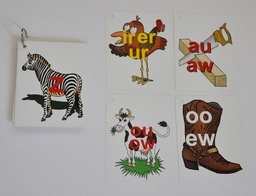 Right Brain Phonics Flash Cards