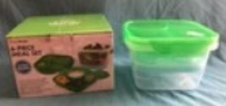 KitchenWorthy 6 Piece Meal Set With Ice Pack 