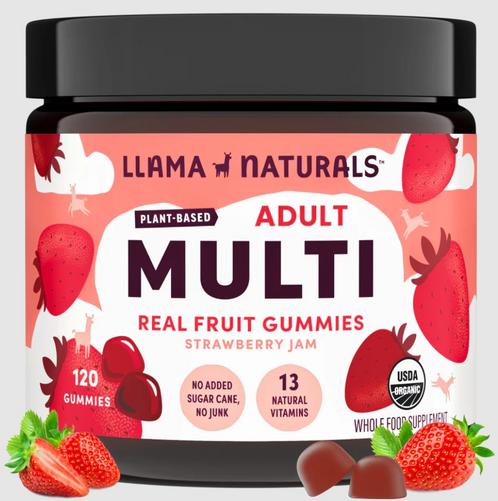 Adult Multivitamin Gummies, Strawberry 