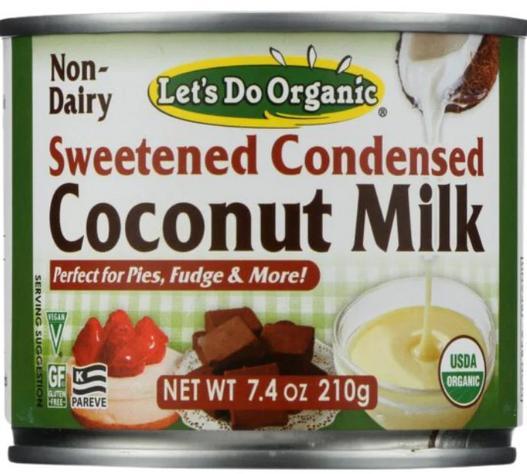 Sweetened Condensed Coconut Milk 7.4 oz