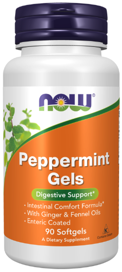Now Peppermint Oil Capsules