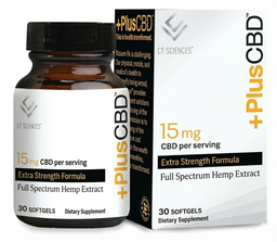 CBD Extra Strength (Gold) 30 softgels
