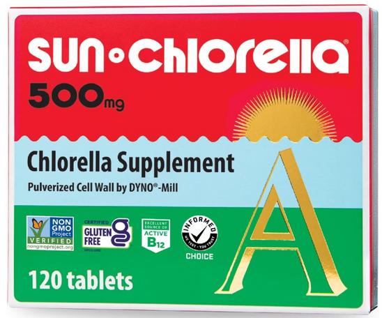 Sun Chlorella. 120 Tablets (20 Day Supply)