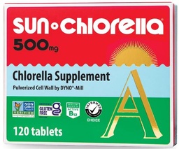 Sun Chlorella. 120 Tablets (20 Day Supply)