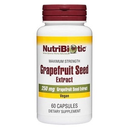 Grapefruit Seed Extract Capsules, Maximum Strength 60 caps