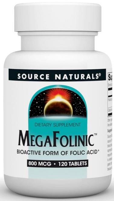 Mega Folinic 800MCG 120tbs