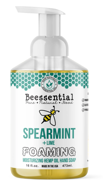 Spearmint Lime Foaming Hand Soap 12oz (new size)