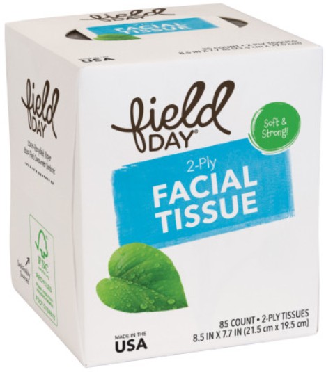 Field Day Tissues 85ct 