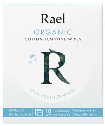 Organic Cotton Feminine Wipes