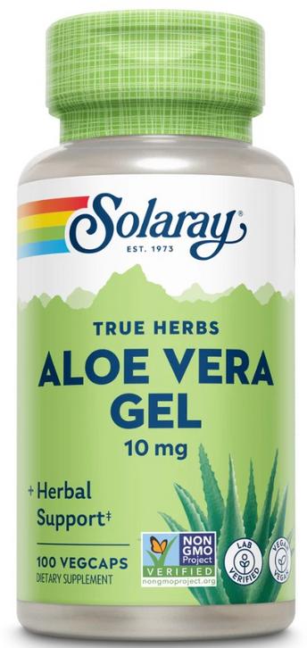Aloe Vera Gel, 100 Caps