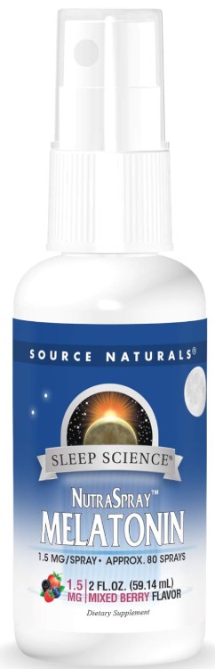 Melatonin NutraSpray, Berry 2 oz 