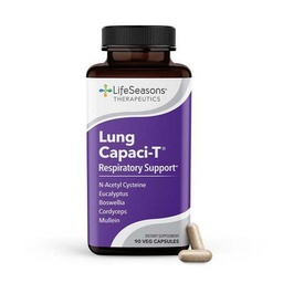Lung Capaci-T, Respiration Support, 90 Caps