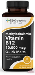 Vitamin B12 Methylcobalamin Quick Melts 60 ct