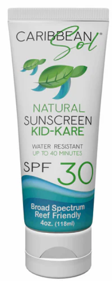 Caribbean Sol Kid Kare Sunscreen 30SPF 4oz