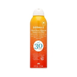 Ultra Sheer Mineral Sunscreen Mist SPF 30 6 oz