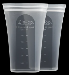 Silicone Breast Milk Storage Bags, 2 pk 