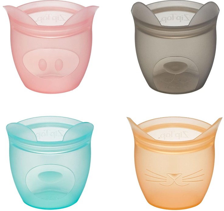 Silicone Baby Snack Containers