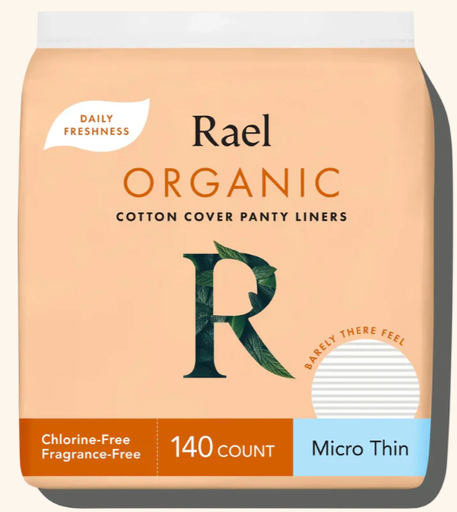 Organic Cotton Cover Panty Liners
