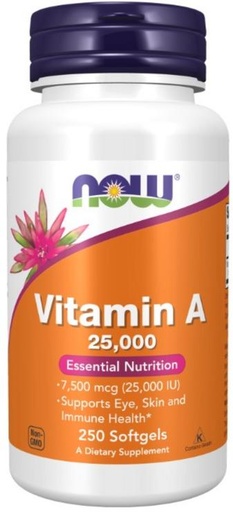 [150342] Vitamin A 25,000 IU 250sg