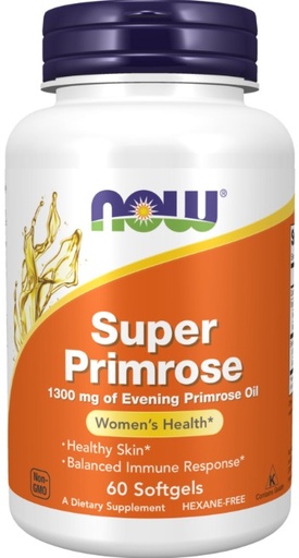 [151755] Super Primrose Oil, 1300 mg, 60 Softgels