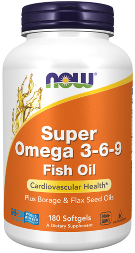 [151841] Super Omega 3-6-9, 180 Softgels