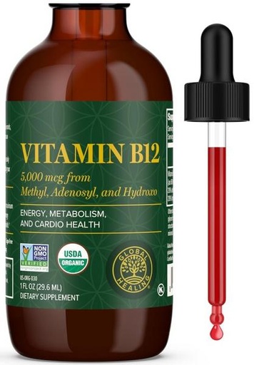 [550058] Organic Vitamin B12 Liquid 