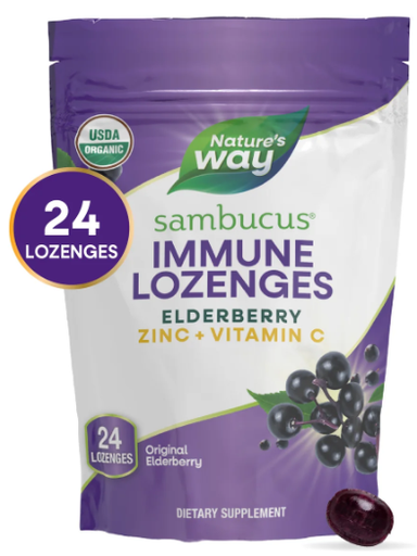 [550220] Sambucus - Zinc ElderberryLozenges 24 ct