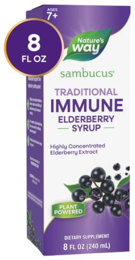 [552790] Sambucus Sugar Free 8 oz syrup