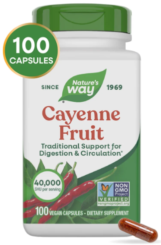 [555606] Cayenne Fruit Capsules