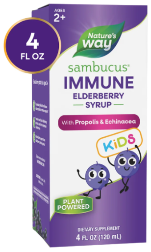[555797] Sambucus Kids Cough Relief + Immune Elderberry Syrup