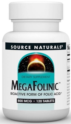 [772028] Mega Folinic 800MCG 120tbs