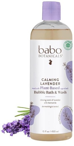 [862610] Calming Lavender 2-in-1 Bubble Bath & Wash (formerly 3 in 1 Baby Shampoo), 15 oz