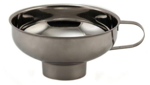 [900070] Regular Mouth Stainless Steel Funnel 