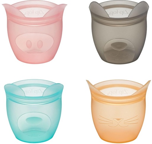 [991072] Silicone Baby Snack Containers